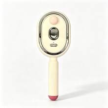 Portable Nano Mist Electric Massage Comb, One-Click Retractable Teeth For Easy Hair Removal, Soft Air Cushion Round Tooth Scalp Massager, USB Rechargeable Hydrating Detangling Styling Comb, Suitable For Home And Travel, Available In Pink - - A - View 9
