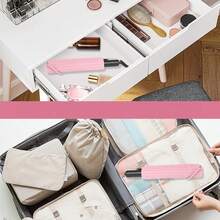 1pc Silicone Heat Resistant Mat, Straightener Heating Pad, Curling Iron Insulation Pad, Styling Tool Mat Cover, Straightener And Curling Iron Heat Resistant Mat, Hair Styling Tool Storage Insulation Mat, Silicone Heat Resistant Tool Mat - Multicolor - View 4