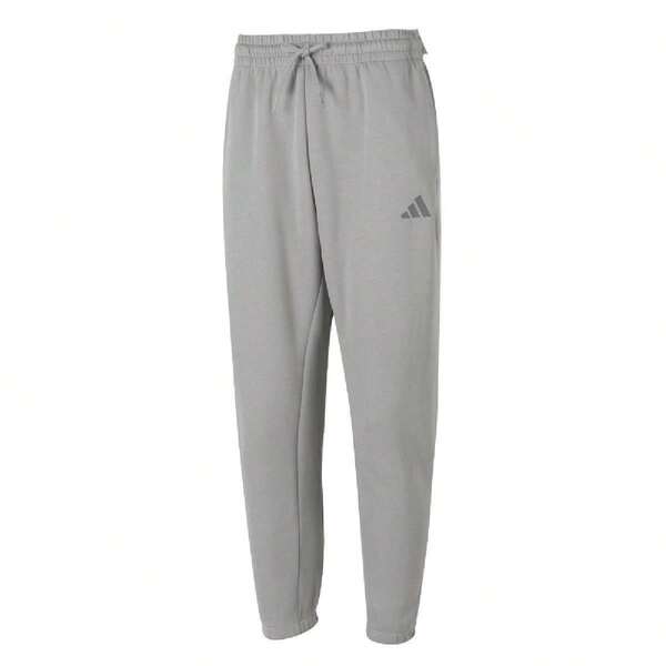 Adidas 男士春秋戶外針織休閒跑步健身訓練時尚長褲 抽繩收口褲腳 JD4950
