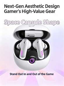 Soundcore VRP10 Wireless Gaming Headset Low Latency Bluetooth Earbuds 2.4GHz + Bluetooth Dual-Mode Connection Compatible With Switch/PS5/PS4/PC/VR 30ms Ultra-Low Latency Long Battery Life White Gaming Headset - View 2