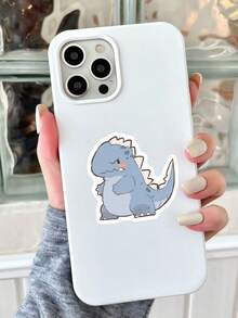 50Pcs Cute Cartoon Animal Stickers For Kids, Kawaii Watercolor Dinosaur Cat Panda Rabbit Penguin Decals, Adorable Animal Sticker Pack, Kids DIY Decor For Water Bottle, Phone Case, Journal, Laptop & Scrapbook Crafts - Multicolor - View 2