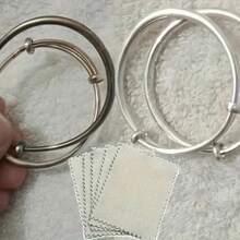 10/20pcs Jewelry Cleaning Cloth Pink Polishing Cloth Suitable For Sterling Silver, Gold, Platinum - Multicolor - View 11