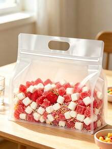 Snack Box, Food Storage Container With Innovative Silicone Finger Grip Lid, With Food Storage Bag, Perfect For Storing Fruits, Nuts, Popcorn, Cookies, Candy, Easy To Grab Snacks While Keeping Hands Clean, Reusable, Suitable For Daily Use, Convenient For Carrying And Travel, Easily Fits In Lunch Bags, Backpacks, Handbags And Picnic Baskets, Perfect For Home, School, Office, Road Trips, Picnics And Parties, Back To School Gift - Multicolor - View 10