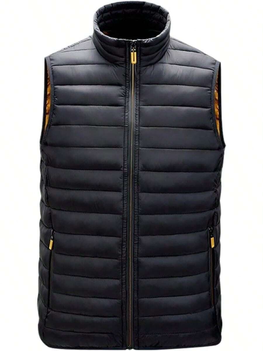 Men Down Coats - Black - View 1