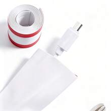 Pelindung Kabel Lantai Fleksibel, Saluran Manajemen Kabel Dinding Perekat Mandiri, Saluran Kabel Internet, Manajemen Kabel - Tipe B - View 13