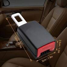 1 buah Perpanjangan Sabuk Pengaman Mobil, Cangkang ABS Tahan Lama dengan Sisipan Logam Kokoh, Aksesori Perpanjangan Sabuk Pengaman, Aksesori Interior Mobil Tahan Aus, Desain Universal, Cocok untuk Sebagian Besar Model Mobil, Ideal untuk Perjalanan Jarak Jauh dan Komuter Mobil Keluarga, Aksesori Interior Mobil Praktis - MultiWarna - View 11