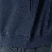 Timberland 新款男士戶外運動通勤寬鬆立領套頭休閒針織衛衣 - 寶藍色/白色 - 查看 7