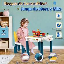 Kids Building Block Collections And Accessories - Light Blue - View 6