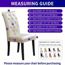 Chair Covers - Burgundy - View 9