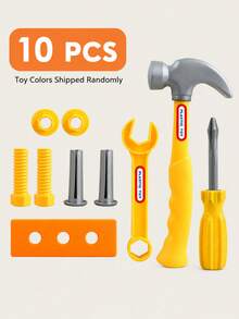 Set Peralatan Bermain Peran Anak 10/20/30pcs, Kotak Peralatan Perbaikan Besar dengan Kotak Penyimpanan, Obeng dan Peralatan Konstruksi Realistis, Mainan Rakitan DIY yang Dapat Dilepas, Set Bengkel Bermain Peran, Hadiah Edukatif untuk Anak Laki-laki dan Perempuan - Berbagai opsi untuk dipilih - View 8