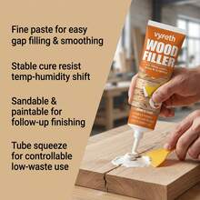 Wood Filler, Can Fill Gaps, Sandable And Paintable, Weather-Resistant, Suitable For Various Types Of Wood, Glue Repair - Wood Filler - View 13