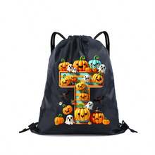 1Pc Halloween Backpack For Men & Women, Multifunctional Waterproof Sports Bag, Lightweight Gym Daypack For Running Fitness, Phone Storage Pocket - Multicolor - View 23