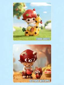 DIMOO Animal Kingdom Series Blind Box, DIMOMO Cute Mini Figure Ornament Blind Box, DIMOO Fan Figure Collection, Exquisite Home Decor Ornament, Beautiful Collectible Gift, Birthday, Christmas Gift - Multicolor - View 5