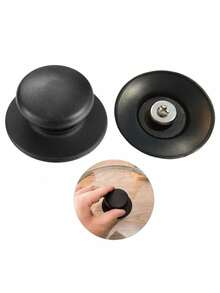 Bakelite Matte Pot Lid Knob, Large And Small Lid Cap Beads, Handle Lid Grip, Glass Lid Stainless Steel Lid Accessories, Pot Lid Knob, Replacement Handle For Clay Pot, Kettle And Glass Frying Pan Lid, Kitchen Cookware Accessories, Easy To Install, Suitable For Kitchen Utensil Lids And Handles - Multicolor - View 9