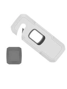 Storage Cabinet Safety Universal Lock, 360° Rotatable Single Door Refrigerator Lock, Child Safety Freezer Lock, With 2 Strong Adhesive Pads, Cabinet Lock, Door Lock, Easier Installation, No Drilling Required, Strong Adhesive Tape, Storage Cabinet Safety Lock, For Refrigerator, Cabinet And Drawer - Multicolor - View 9
