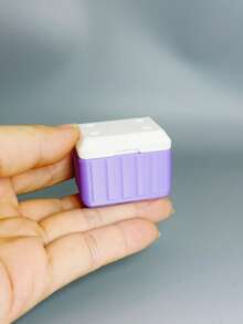 1:12 Miniature Insulated Cooler Box Ice Container Collectible Model, Mini Outdoor Open-Top Portable Insulated Bucket For Model House, Multi-Color Camping Picnic Model Decor - Multicolor - View 9