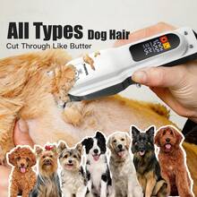 1pc USB Rechargeable Pet Hair Clipper, Dog Electric Shaver With Ceramic Blade, Grooming Trimmer For Teddy, Cat - View 7