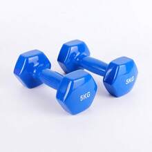 Two Dip‑Coated Dumbbells Are Available In Multiple Weights. They Are Anti‑Rolling, Non‑Slip And Drop‑Resistant. Ideal For Working Out Your Arms, Back And Legs To Meet Home Strength‑Training Needs. - Random Color - View 8
