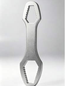 1pc Multifunctional Universal Torx Wrench 9‑17mm, Adjustable Self‑Tightening Double End Wrench, Metric & SAE Size, For Car Repair Household Maintenance - A - View 13