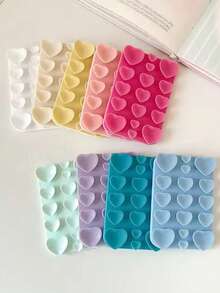 Octobuddy Silicone Suction Cup Phone Case Stand, Phone Suction Cup Handle, Adhesive Phone Stand, Stick-On Phone Holder - Multicolor - View 2