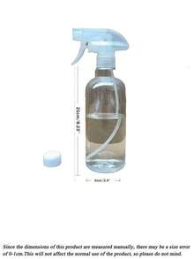 500ml Multipurpose Spray Bottle, Adjustable Nozzle, Fine Mist & Stream Mode For Plant Watering Household Cleaning,Clear Multipurpose Trigger Spray Bottle, Fine Mist & Jet Stream Adjustable Sprayer For Garden Plant Care - Multicolor - View 10