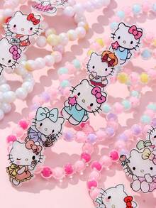 1 buah Gelang Manik-Manik Kucing Lucu Sanrio, Cocok untuk Pesta Liburan, Sekolah, Hadiah Ulang Tahun untuk Anak Perempuan - MultiWarna - View 9