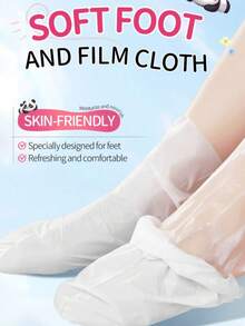 SADOER Set Masker Tangan & Kaki, Melembapkan & Menutrisi, Anti Pecah-pecah, Melembutkan & Mencerahkan Kulit Tangan & Kaki, Set Hadiah Halloween & Natal - Campuran membran untuk tangan dan kaki - View 6