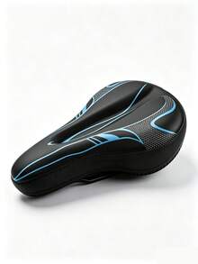 3D Thickened Bicycle Seat Cover Hollow Breathable Cushion Cover For Cycling Enthusiasts Compatible With Replacement Bicycle Saddle Cover For Fixed-Gear Exercise, Mountain And Road Bike Seats Perfect For Gym Spin Bicycle And Highway Rides - Multicolor - View 13