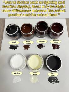 Leather Color Repair Agent, Leather Fading Repair Paste, Multiple Colors Available, Suitable For Leather Repair And Maintenance Of Sofas, Shoes And Furniture - 30g - Multicolor - View 6