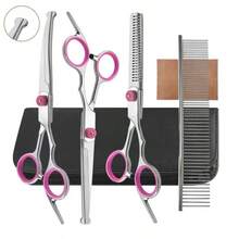Professional Pet Grooming Scissors, Pet Grooming Tool Set, Pet Hair Trimming Tools, Suitable For Cats And Dogs. - A - View 1