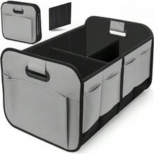 Car Trunk Storage Box - Oxford Fabric, Large Capacity, Foldable - A - View 10