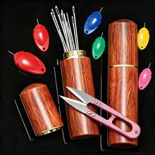 Hand Sewn Needle Threading Tool, Automatic Sewing Machine Threading Tool, Embroidery Simple Threading Tool, Automatic Threading Auxiliary Needle Threading Tool With Random Color - A - View 9