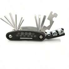 16-In-1 Folding Multi-Function Screwdriver Wrench Non-Slip Grip And Rotating Design Durable Easy To Use Universal Portable Repair Tool For Home And Car Repair - A - View 10