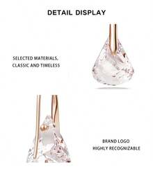 Swarovski Lunar Drop Shaped Women's Earrings 5528509 - Pink 5528509 - View 8