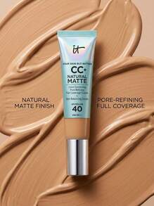 IT Cosmetics CC+ Cream Natural Matte Foundation SPF40 Neutral Medium 32 Ml - Neutral Medium - View 1