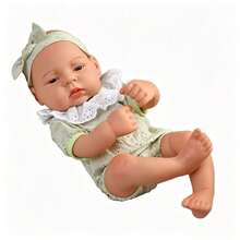 Boneka Reborn Realistis dari Karet Lembut, Tinggi 42cm, Boneka Reborn dengan Pakaian dan Aksesoris, Hadiah Pendamping, Kejutan Ulang Tahun, Cocok untuk Hadiah - MultiWarna - View 16
