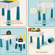 Kids Building Block Collections And Accessories - Light Blue - View 10