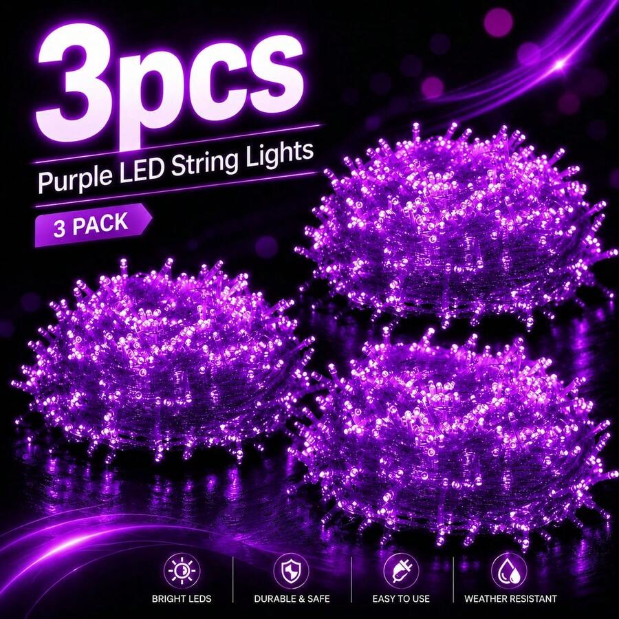 String Lights - Mor - Görünüm 1