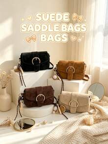 Tas selempang retro yang stylish ini dapat dengan mudah memuat barang-barang penting sehari-hari dan cocok untuk berbagai gaya dan kesempatan. - MultiWarna - View 1