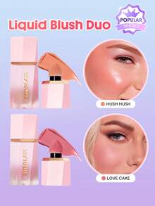 SHEGLAM [2件組] Color Bloom 液體腮紅熱銷組合套裝 - 噓噓+愛心蛋糕 - 查看 1