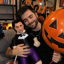 1pc Personalized Inflatable Blow-Up Doll, Customizable Photo, Suitable For Bachelor Party, Wedding, Birthday, Anniversary, Halloween And Other Special Occasions - Multicolor - View 4