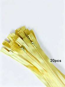 Mixed Color #3 Nylon Zipper, 7.87 Inch Closed Length, Suitable For DIY Handmade Zipper, Can Be Used For Bags, Clothing And Sewing Projects - 20 pcs - View 17
