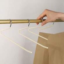 10/20pcs Home Multi-Functional Goose-Shaped Pants Hangers, Thickened Metal Non-Slip Pants Rack, Wardrobe Organizer Storage Pants Hanger - Multicolor - View 8