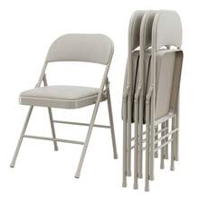 Techigher Padded Metal Folding Chairs, Portable Foldable Chairs With Soft PU Leather Seat, Heavy-Duty Stackable Seating For Home, Office & Events - Multicolor - View 17