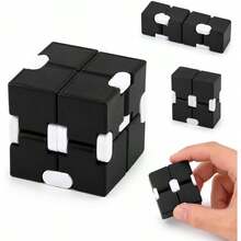 Kammoy Cubo Anti-Stress Infinito, Infinity Cube Fidget Toy Foldable - Multi-color - View 1