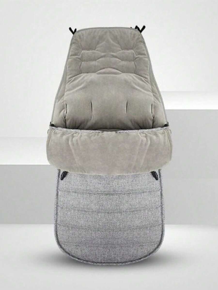 Baby Stroller Sleeping Bag Footmuff - Grey - View 1