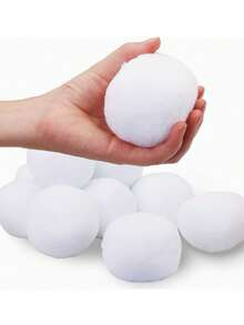 20/50pcs Plush Snowball Set, Suitable For Indoor Party Games, Christmas Holiday Decoration And Home Entertainment, Perfect For Indoor Snowball Fight, Great Indoor Fun Choice - Multicolor - View 7