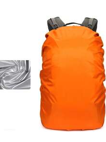 30‑40L Black Universal Waterproof Dust‑Proof Backpack Protective Cover, Portable Foldable Ultralight Anti‑Tear Rain Cover For Campus School Rucksacks, Suitable For Dust‑Proof, Anti‑Theft, Cycling, Hiking, Camping, Travel And Outdoor Activities - Multiple Styles - View 2
