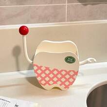1pc Cute Tooth-Shaped Wall-Mounted Storage Basket With Hook, Baby Room Nursery Hanging Organizer, Suitable For Small Item Storage - Multicolor - View 11