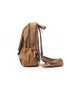 New Multifunctional Outdoor Backpack, Lightweight Plaid Backpack, Casual Travel Bag, Chest Bag - Khaki - View 5